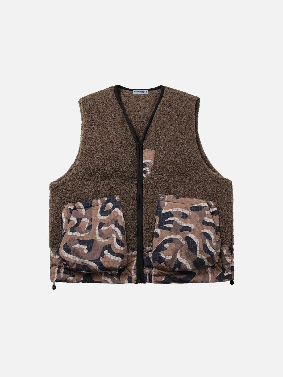 Aelfric Eden Coffee Camouflage Down Vest