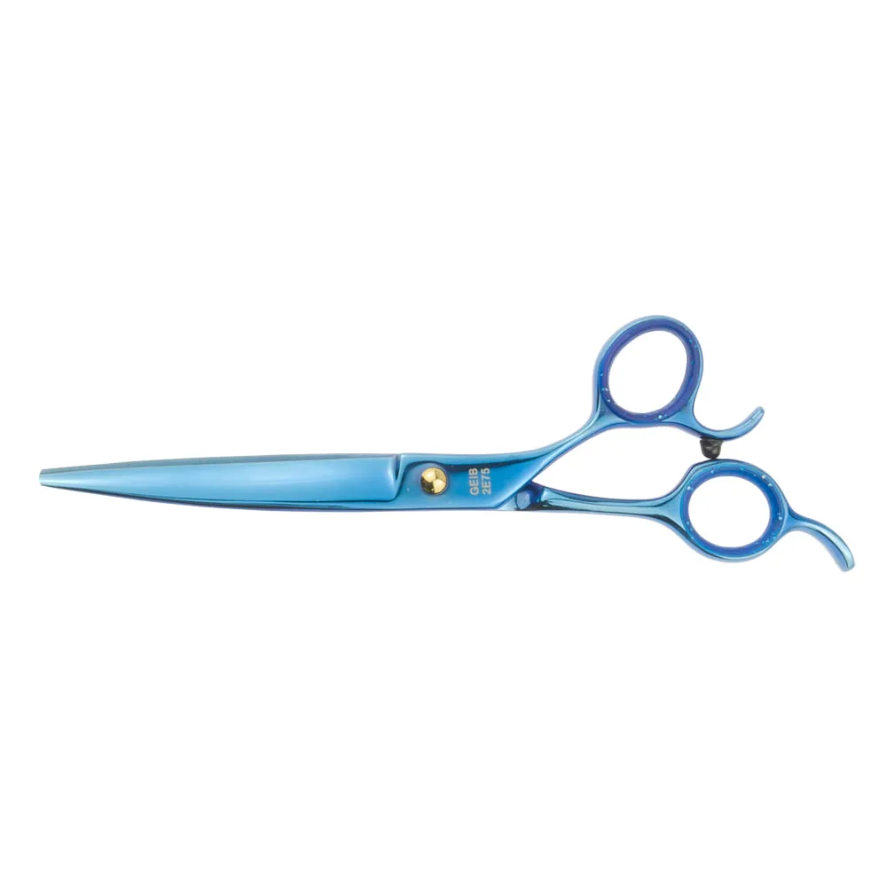 Geib Kiss Gold/Blue 7.5" Curved Scissors