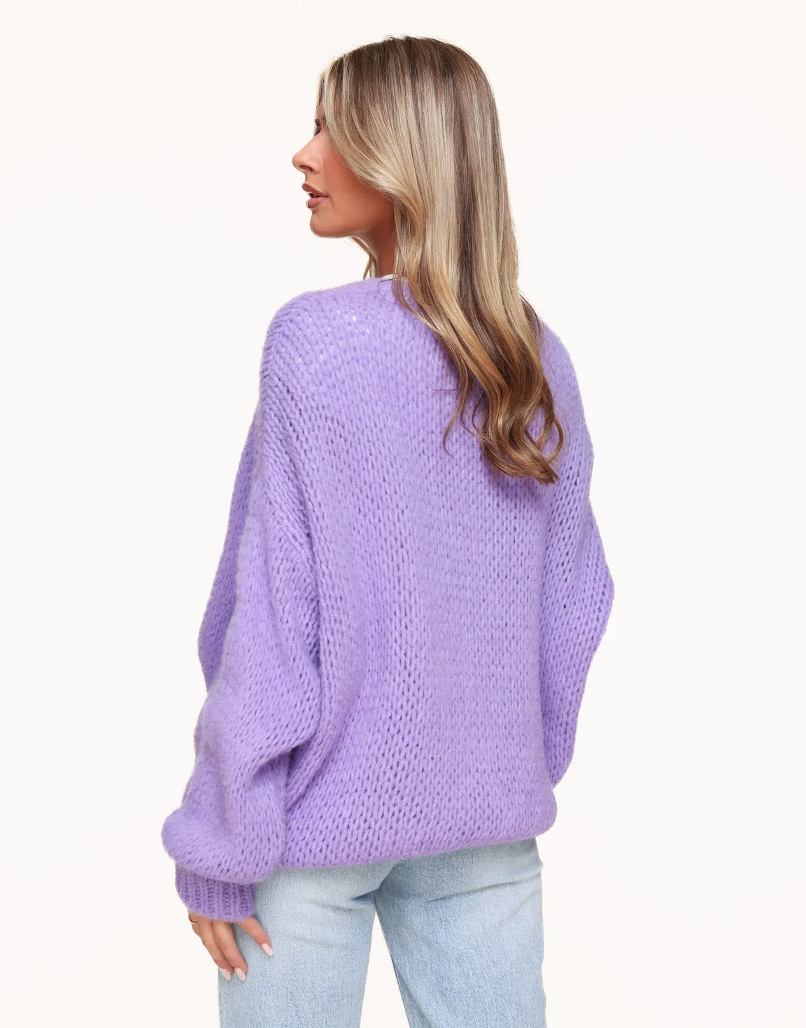 Paarse Wollen - Vest