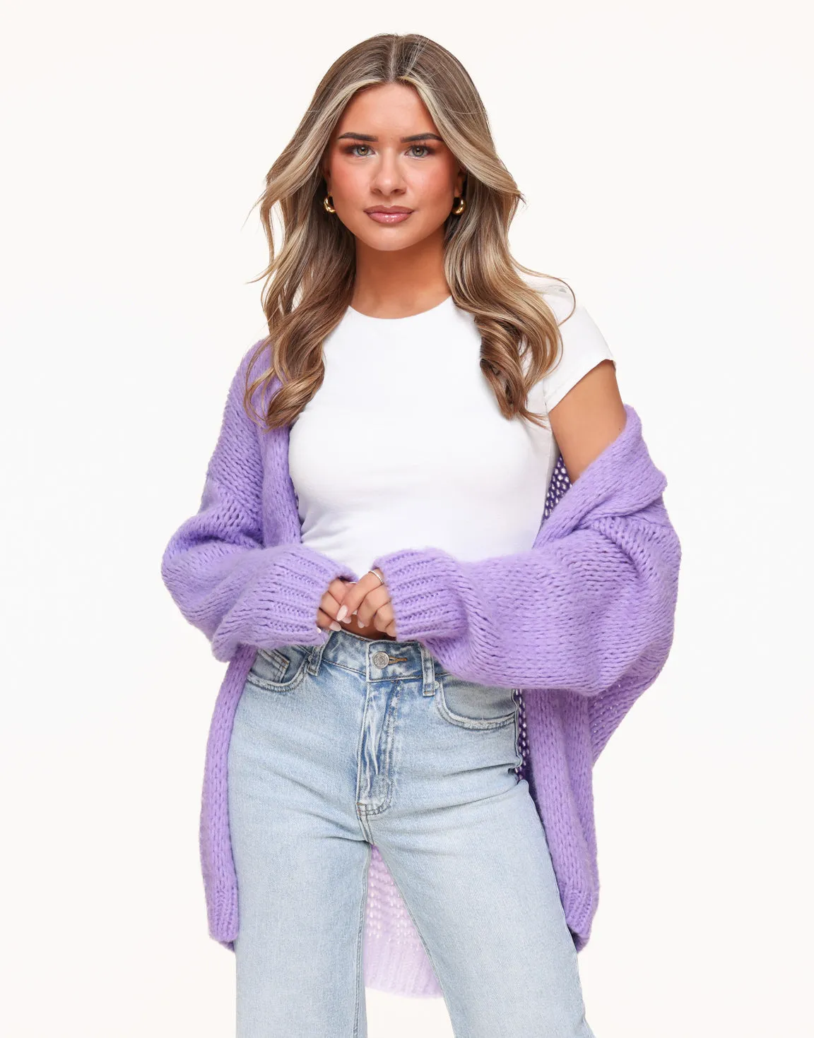 Paarse Wollen - Vest